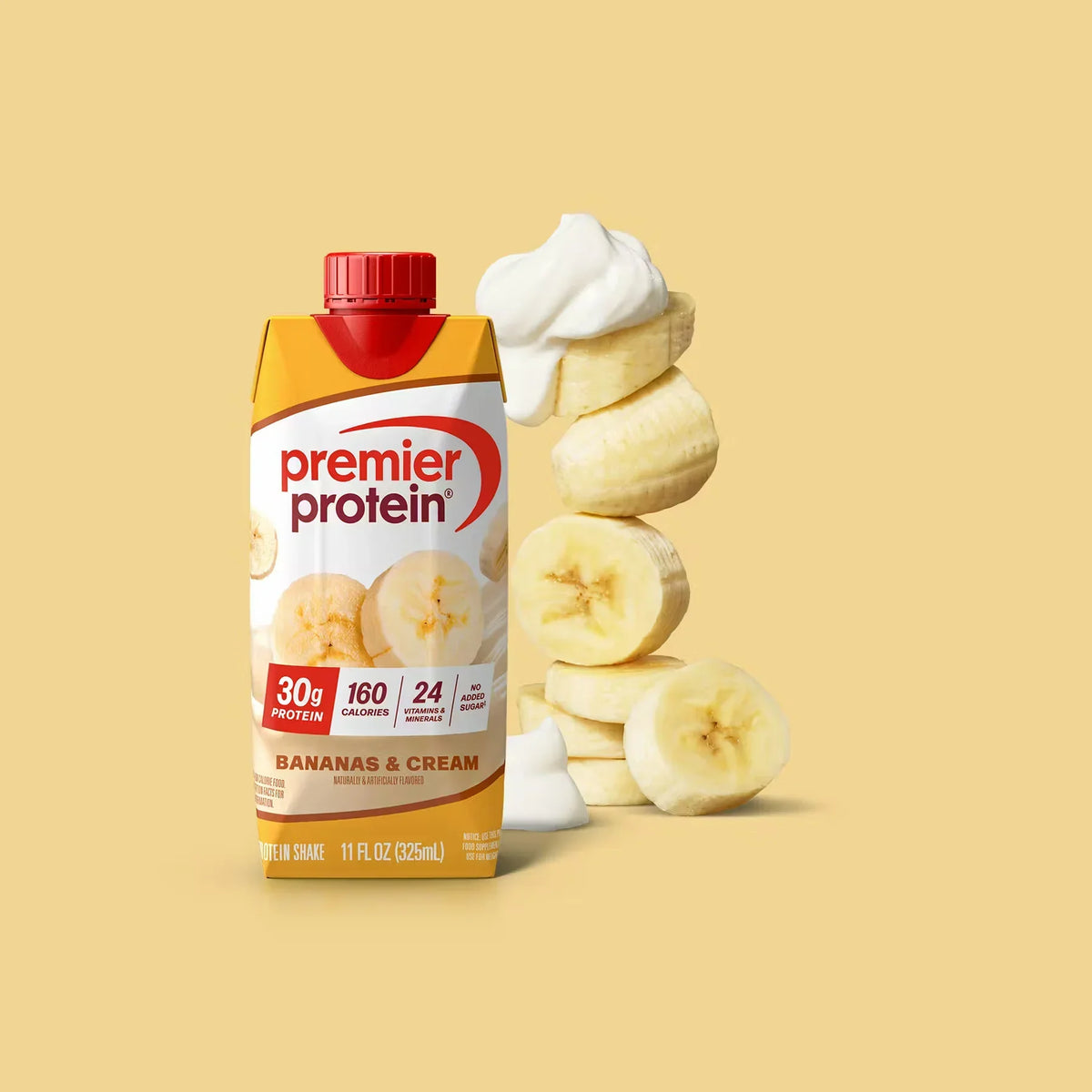 Bananas & Cream Protein Shake