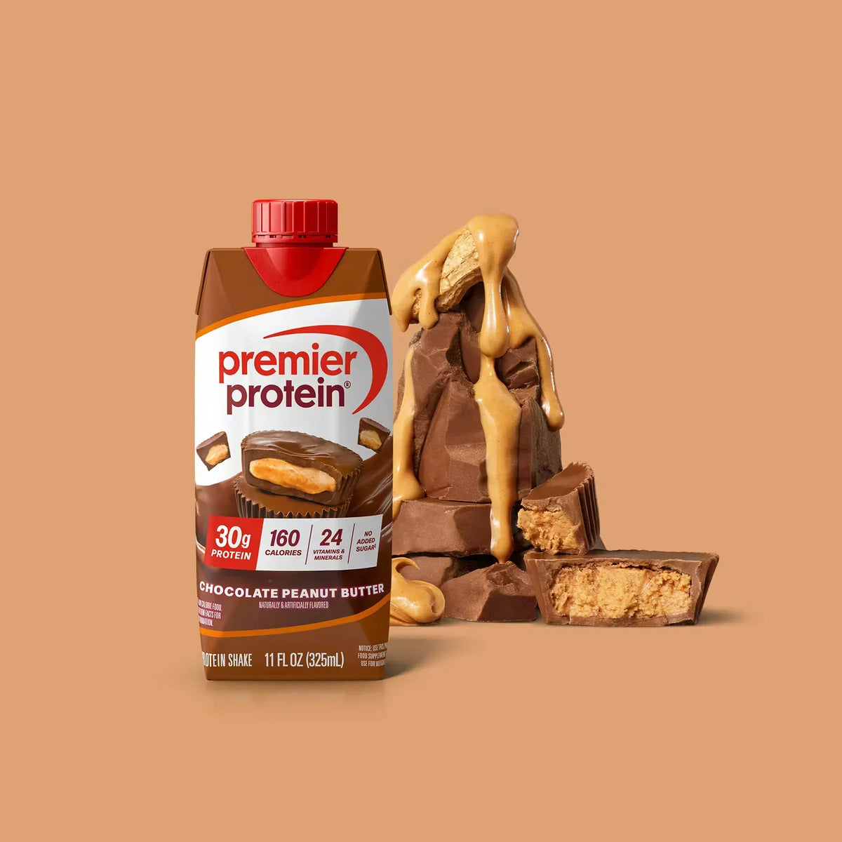 Chocolate Peanut Butter Protein Shake